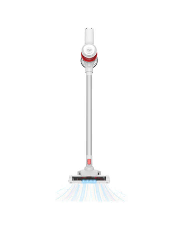 Adler Vacuum Cleaner | AD 7051 | Cordless operating | 300 W | 22.2 V | Operating time (max) 30 min | White/Red