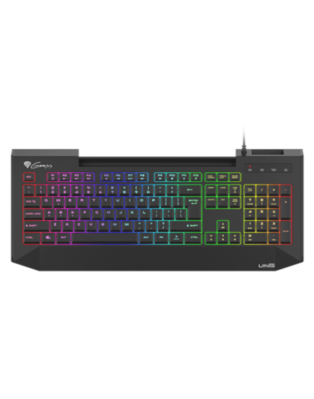 Genesis | LITH 400 | Gaming keyboard | RGB LED light | US | Black | Wired | m