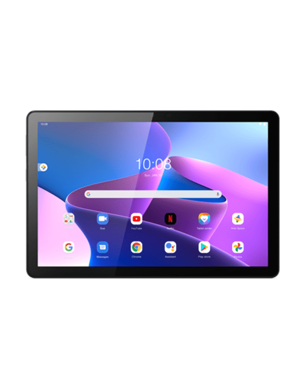 Lenovo Tab M10 (3rd Gen) TB328FU 10.1 Storm Grey 1920 x 1200 pixels Unisoc T610 4 GB Soldered LPDDR4x 64 GB Wi-Fi Front camera 5 MP Rear camera 8 MP Bluetooth 5.0 Android 11 Warranty 24 month(s)