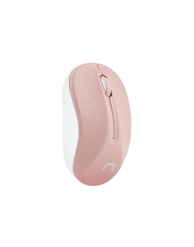 Natec Mouse, Toucan, Wireless, 1600 DPI, Optical, Pink-White | Natec | Mouse | Optical | Wireless | Pink/White | Toucan