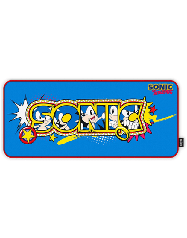 Energy Sistem Gaming Mouse Pad ESG Sonic Classic (XXL size, Anti-slip rubber base) | Energy Sistem | Gaming Mouse Pad | ESG Sonic Classic | 900 x 400 x 3 mm | Blue