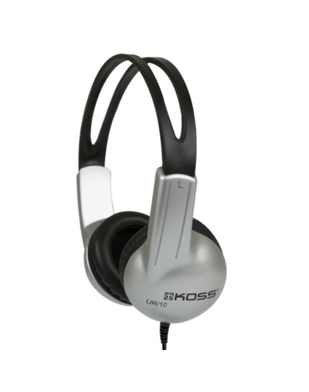 Koss | Headphones | UR10 | Wired | On-Ear | Silver/Black