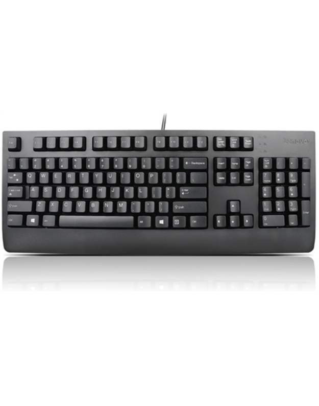 Lenovo | Essential | Preferred Pro II USB Keyboard - US English with Euro symbol | Standard | Wired | US | Black | Numeric keypad