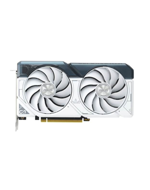 Asus | DUAL-RTX4060-O8G-WHITE | NVIDIA | 8 GB | GeForce RTX 4060 | GDDR6 | HDMI ports quantity 1 | PCI Express 4.0 | Memory clock speed 17000 MHz