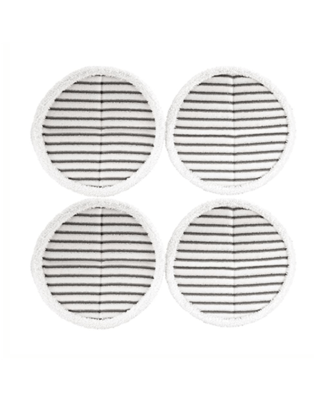 Bissell | SpinWave Pads - 4 x Scrubby | White