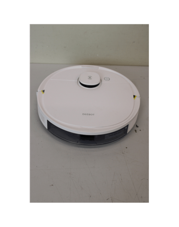 SALE OUT. Ecovacs DEEBOT N8 Vacuum cleaner, Robot, Wet&Dry, Operating 110 min, Dust bin 0.42 L, Li-ion, 3200 mAh, White, NO ORIGINAL PACKAGING, MISSING INSTRUCTION MANUAL, ACCSESSORIES AND SHARCING STATION, SCRATCHES | Ecovacs | Vacuum cleaner | DEEBO