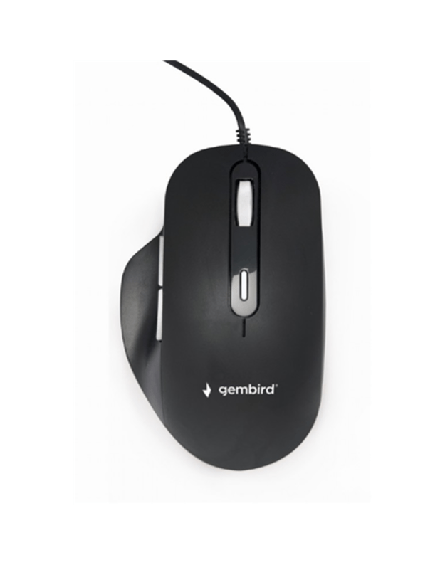 Gembird | Optical USB LED Mouse | MUS-6B-02 | Optical mouse | Black