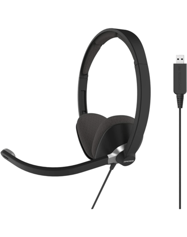 Koss | USB Communication Headsets | CS300 | Wired | On-Ear | Microphone | Noise canceling | Black