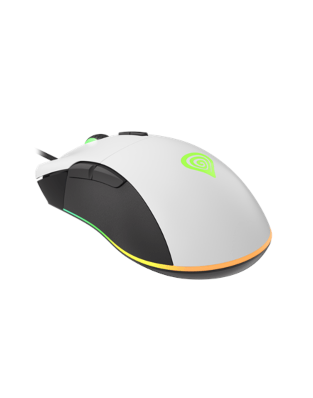 Genesis | Gaming Mouse | Krypton 290 | Wired | Optical | Gaming Mouse | USB 2.0 | White | Yes