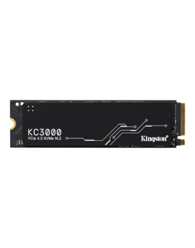 Kingston | SSD | KC3000 | 1024 GB | SSD form factor M.2 2280 | Solid-state drive interface PCIe 4.0 NVMe M.2 | Read speed 7000 MB/s | Write speed 6000 MB/s