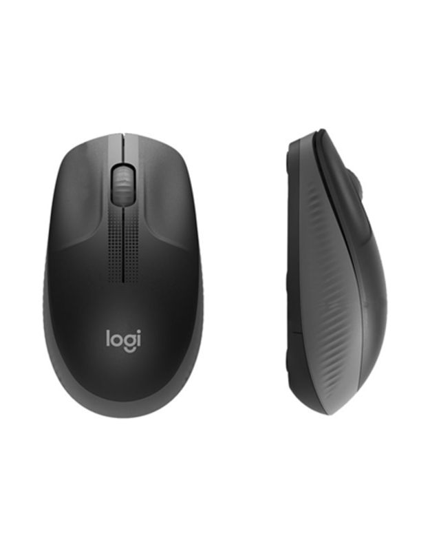 Logitech | Full size Mouse | M190 | Wireless | USB | Charcoal