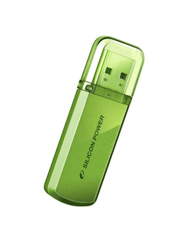 Silicon Power | Helios 101 | 16 GB | USB 2.0 | Green