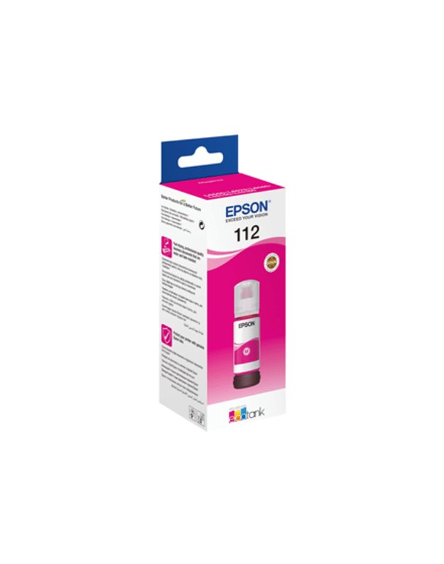 Epson 112 EcoTank Pigment | C13T06C34A | Ink Bottle | Magenta