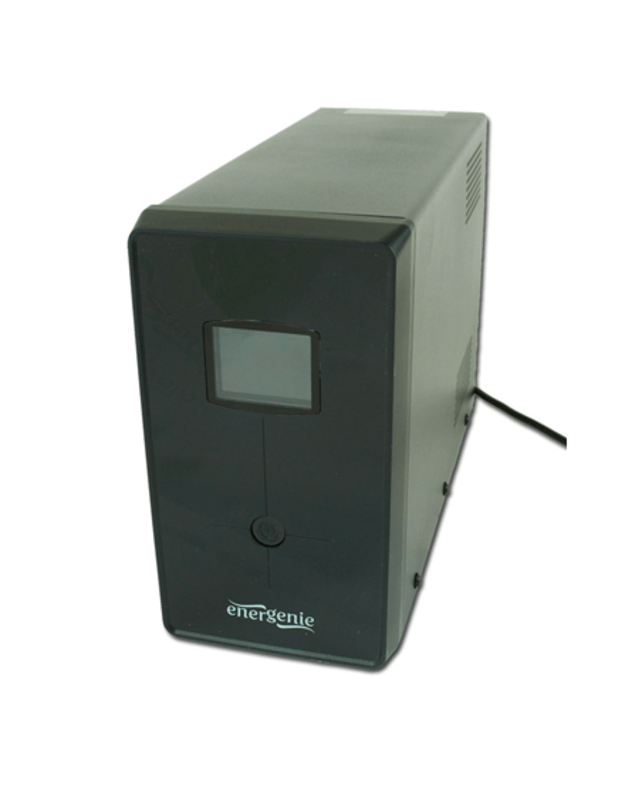 EnerGenie | UPS with USB and LCD display, Black | 1200 VA