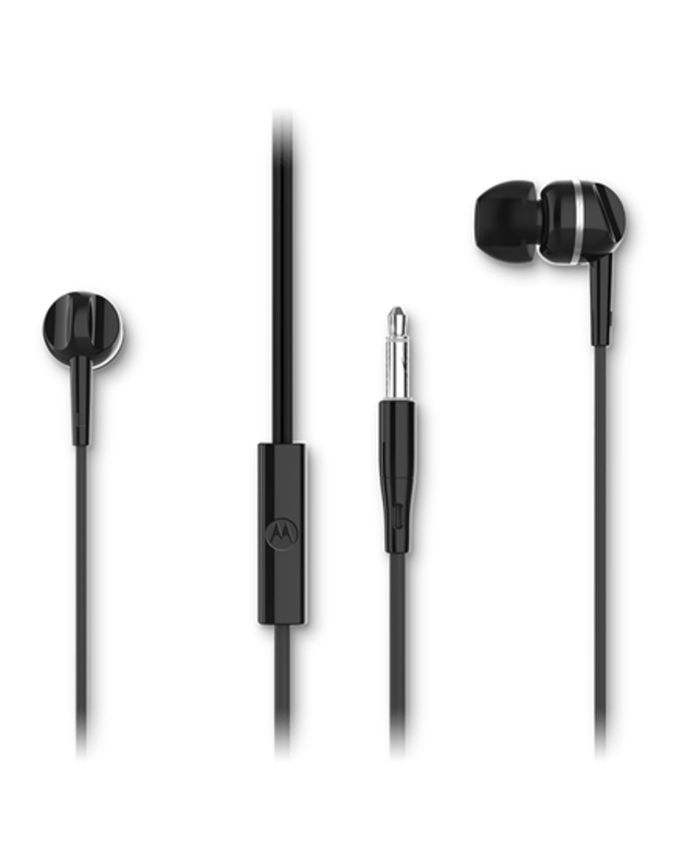 Motorola | Headphones | Earbuds 105 | In-ear Built-in microphone | In-ear | 3.5 mm plug | Black