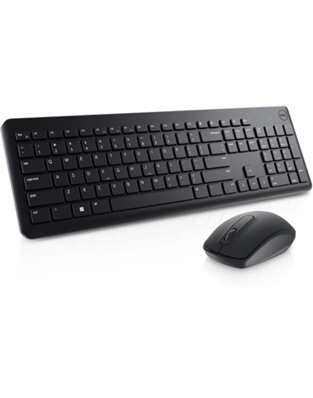 Dell | Keyboard and Mouse | KM3322W | Keyboard and Mouse Set | Wireless | Batteries included | EE | Black | Wireless connection