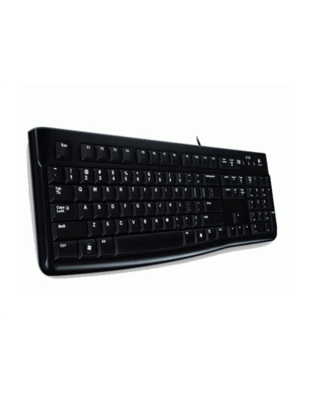 Logitech | K120, US | Standard | Wired | US | 1.5 m | Black | USB Port | US International | 550 g