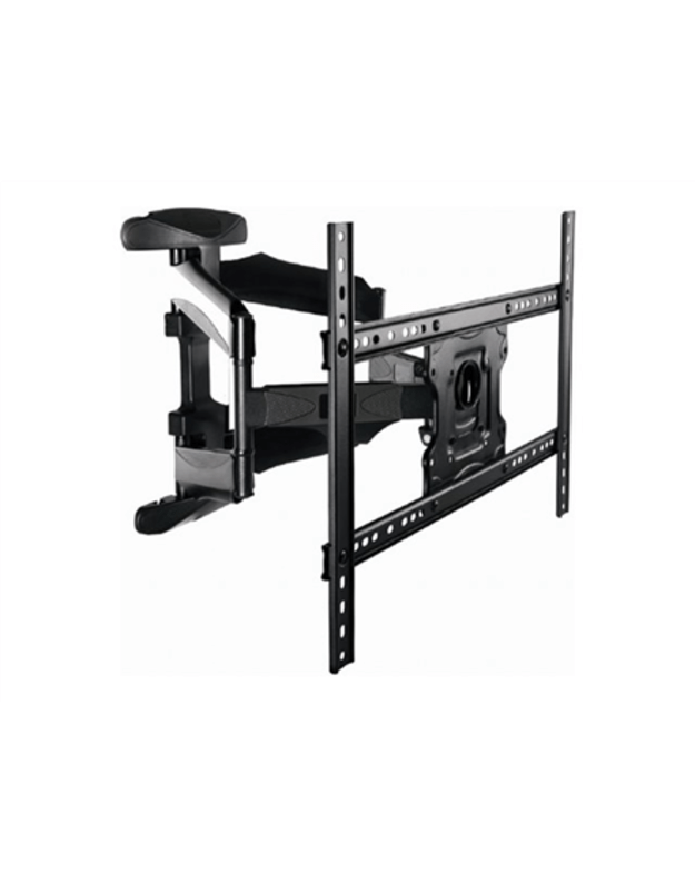 Gembird | Wall mount | WM-75ST-01 | Tilt, swivel, rotate | 32-75 | Maximum weight (capacity) 45.5 kg | Black