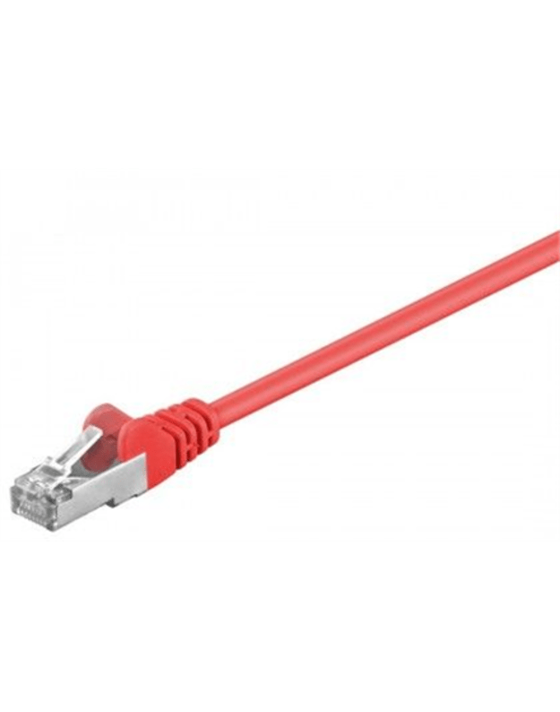 Goobay | CAT 5e patchcable, F/UTP, red | Red