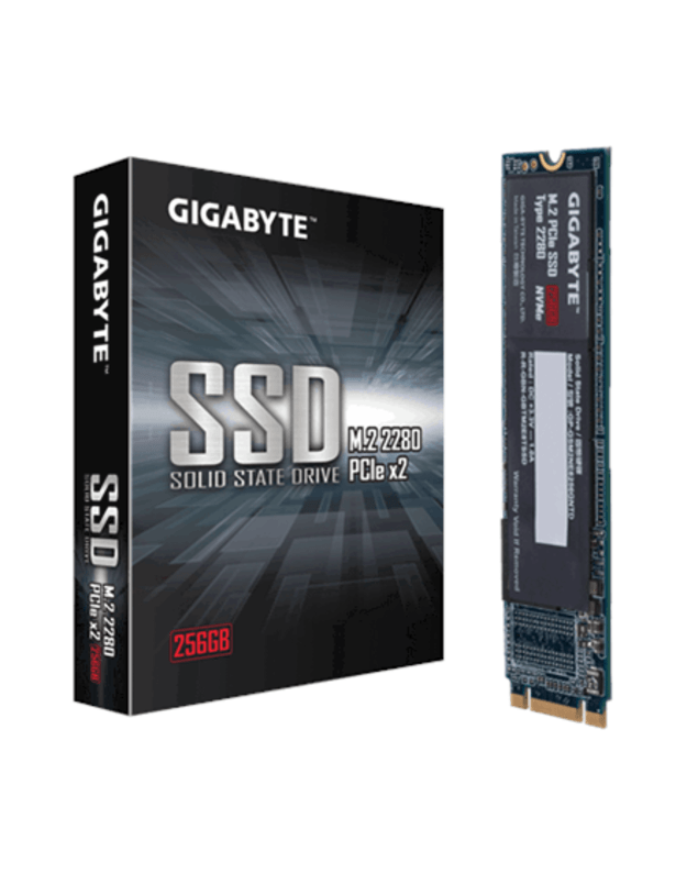 Gigabyte | GP-GSM2NE8256GNTD | 256 GB | Solid-state drive interface M.2 NVME | Read speed 1200 MB/s | Write speed 800 MB/s