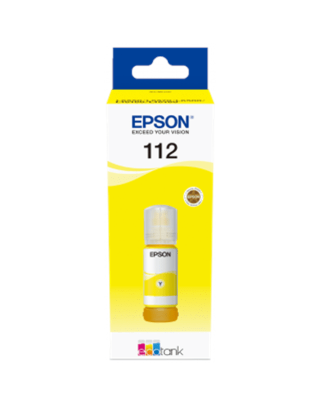 Epson 112 EcoTank Pigment | C13T06C44A | Ink Bottle | Yellow