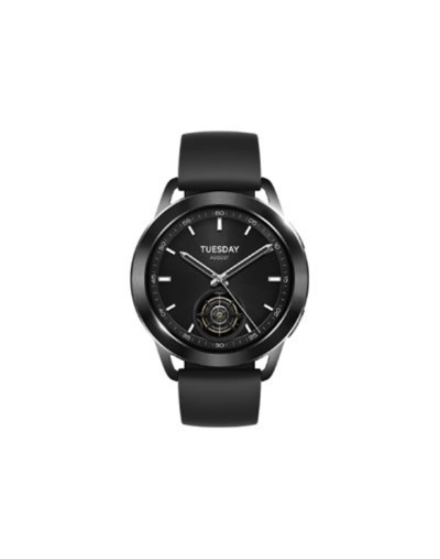 Watch S3 | Smart watch | AMOLED | 1.43” | Waterproof | Black