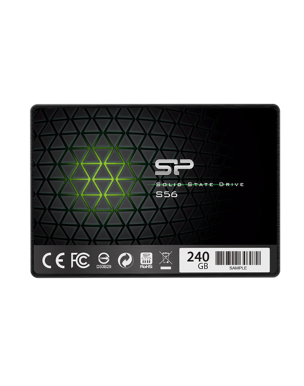 Silicon Power | S56 | 240 GB | SSD form factor 2.5 | Solid-state drive interface SATA | Read speed 460 MB/s | Write speed 450 MB/s