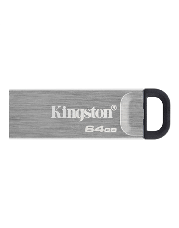 Kingston | USB Flash Drive | DataTraveler Kyson | 64 GB | USB 3.2 Gen 1 | Black/Grey