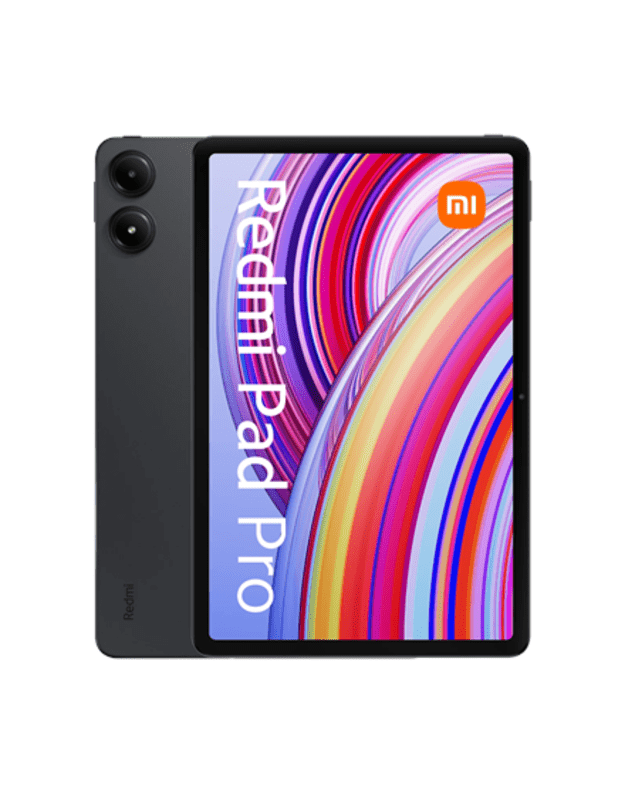 Redmi | Pad Pro 5G | 12.1 | Graphite Gray | IPS LCD | 1600 x 2560 pixels | Qualcomm | Snapdragon 7s Gen 2 | 6 GB | 128 GB | Wi-Fi | Front camera | 8 MP | Rear camera | 8 MP | Bluetooth | 5.2 | Android | 14