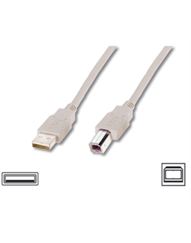 Logilink | USB 2.0 connection cable | USB-A to USB-B USB A male | USB B male