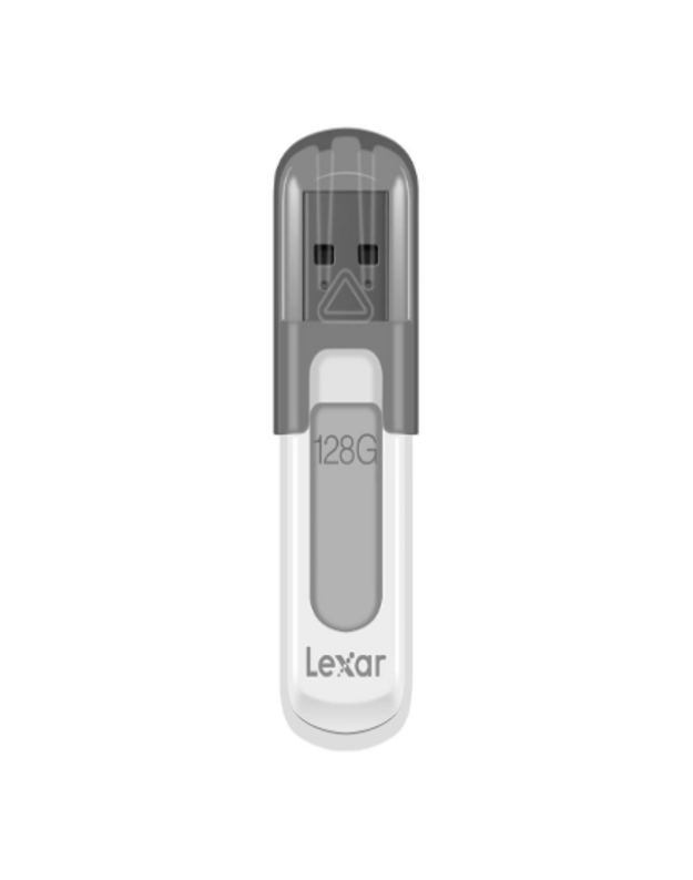 Lexar | Flash drive | JumpDrive V100 | 128 GB | USB 3.0 | Grey