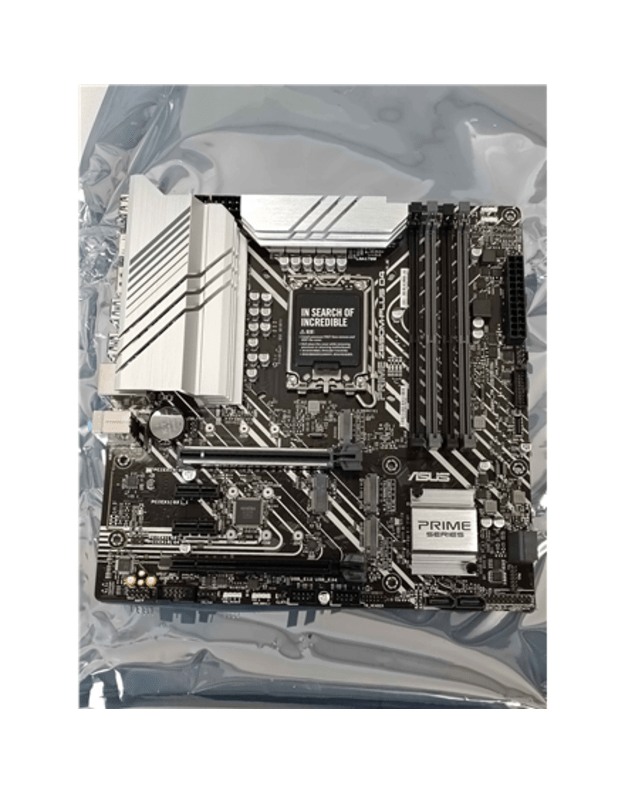 SALE OUT. ASUS PRIME Z690M-PLUS D4 | Asus | PRIME Z690M-PLUS D4 | Processor family Intel | Processor socket LGA1700 | DDR4 DIMM | Memory slots 4 | Supported hard disk drive interfaces SATA, M.2 | Number of SATA connectors 4 | Chipset Intel Z690 | microATX