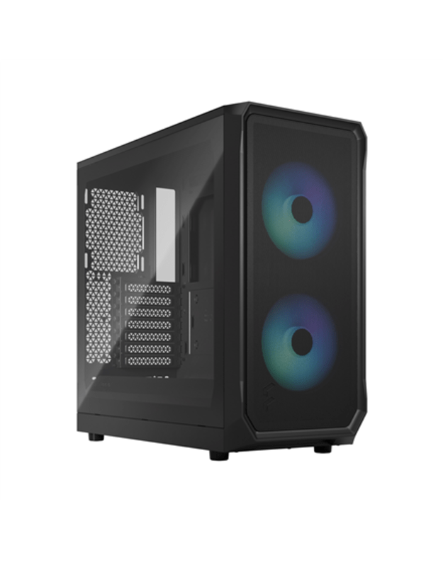 Fractal Design | Focus 2 | Side window | RGB Black TG Clear Tint | Midi Tower | Power supply included No | ATX