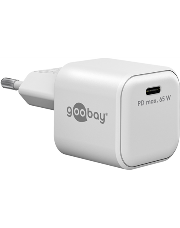 Goobay 65370 USB-C USB-C TM Dual Fast Charger (36 W), White | Goobay | 5370 USB-C USB-C TM Dual Fast Charger (36 W)