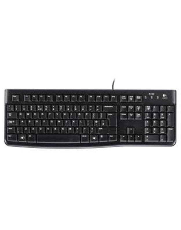 Logitech | K120 | Standard | Wired | EN/LT | 1.5 m | Black | USB Port | Lithuanian | 55 g