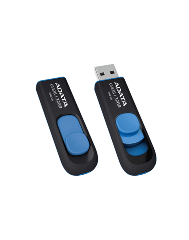 ADATA | UV128 | 64 GB | USB 3.0 | Black/Blue