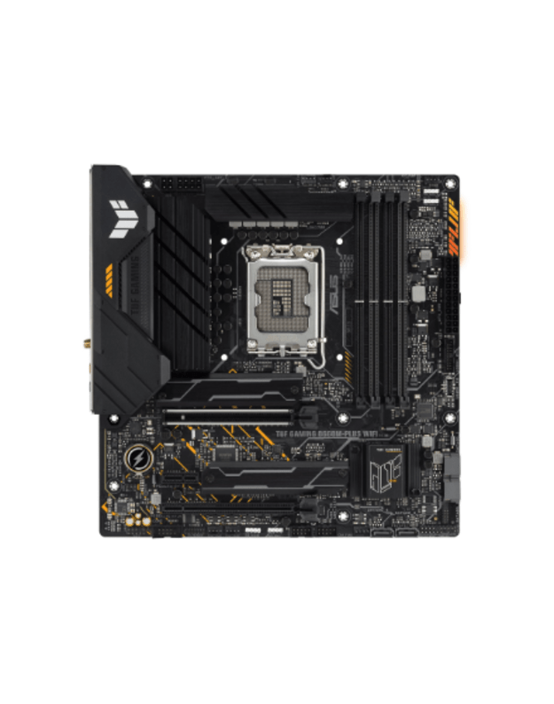 Asus | TUF GAMING B660M-PLUS WIFI | Processor family Intel | Processor socket LGA1700 | DDR5 | Number of SATA connectors 4