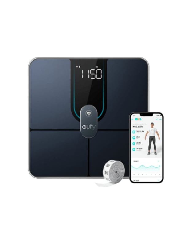 Anker Eufy Smart Scale P2 Pro, Black | Anker Eufy