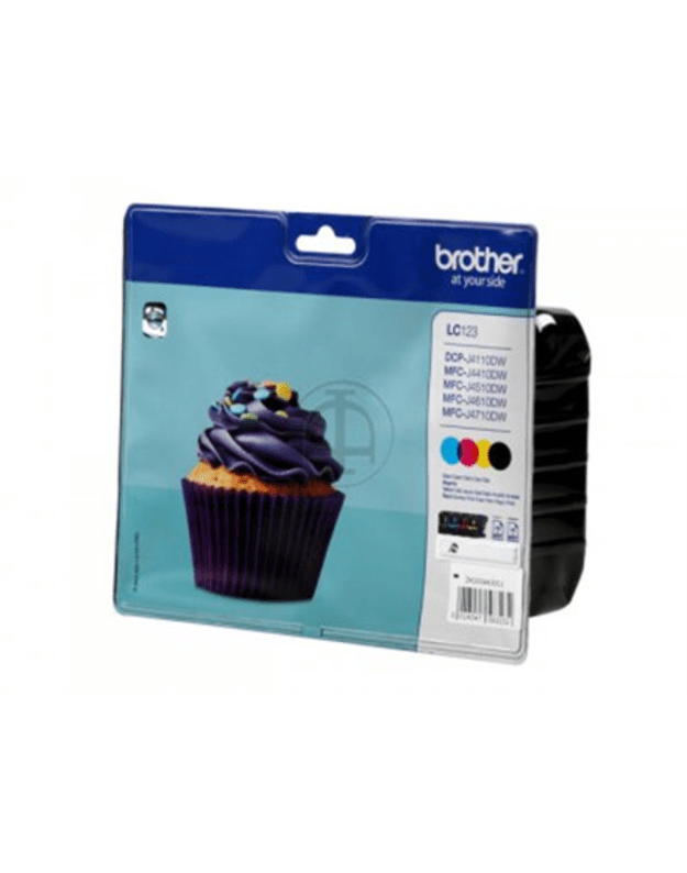 Brother LC-123 | Ink Cartridge | Black, Cyan, Magenta, Yellow