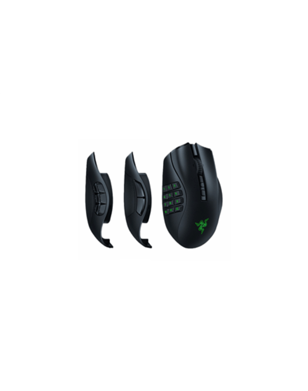 Razer | Gaming Mouse | Naga V2 Pro | Wireless | 2.4GHz, Bluetooth | Black | Yes