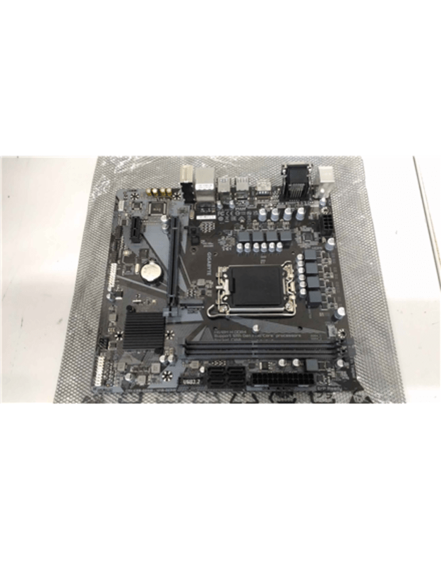 SALE OUT. GIGABYTE H610M H DDR4 1.0 M/B | H610M H DDR4 1.0 M/B | Processor family Intel | Processor socket LGA1700 | DDR4 DIMM | Memory slots 2 | Supported hard disk drive interfaces SATA, M.2 | Number of SATA connectors 4 | Chipset Intel H610 Express | M