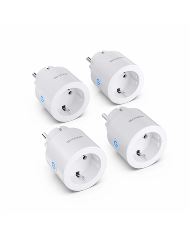 Sharp Smart WiFi Plug, 4pcs | SGPH01EW4P