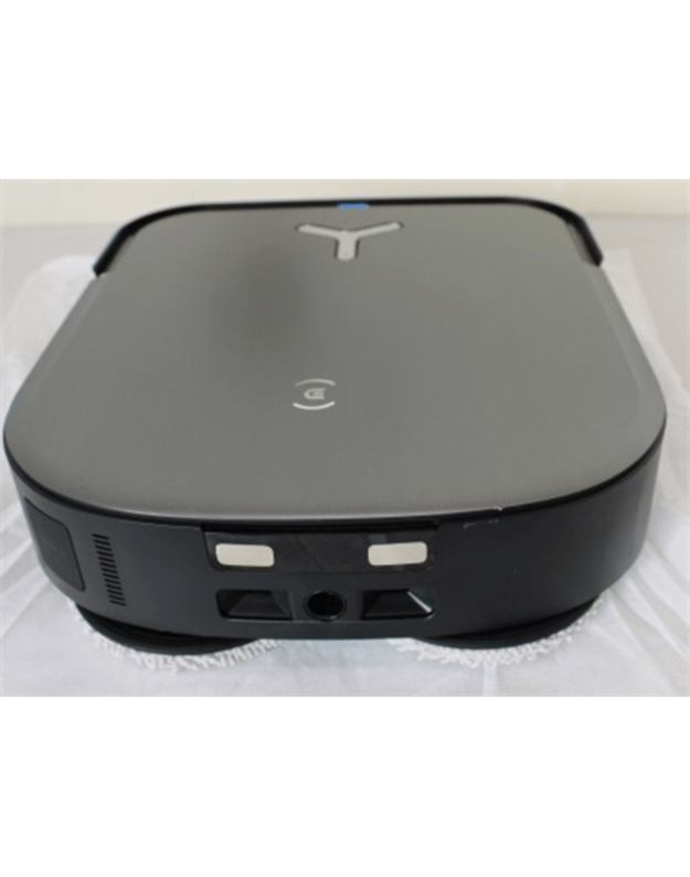 SALE OUT. Ecovacs DEEBOT X2 COMBO Vacuum cleaner,Robot+Handheld,Wet&Dry,Robot Operating 210 min,Dust bin 0,42L,6400 mAh,Black+Dual Auto-empt,DAMAGED PACKAGING, SCRATCHED ROBOT FRONT | Ecovacs Robotic Vacuum Cleaner+Handheld | DEEBOT X2 COMBO | Wet&