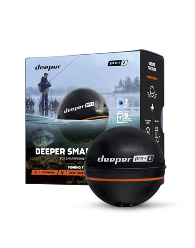 Deeper | Smart Sonar PRO+2 | Sonar | Yes | Black