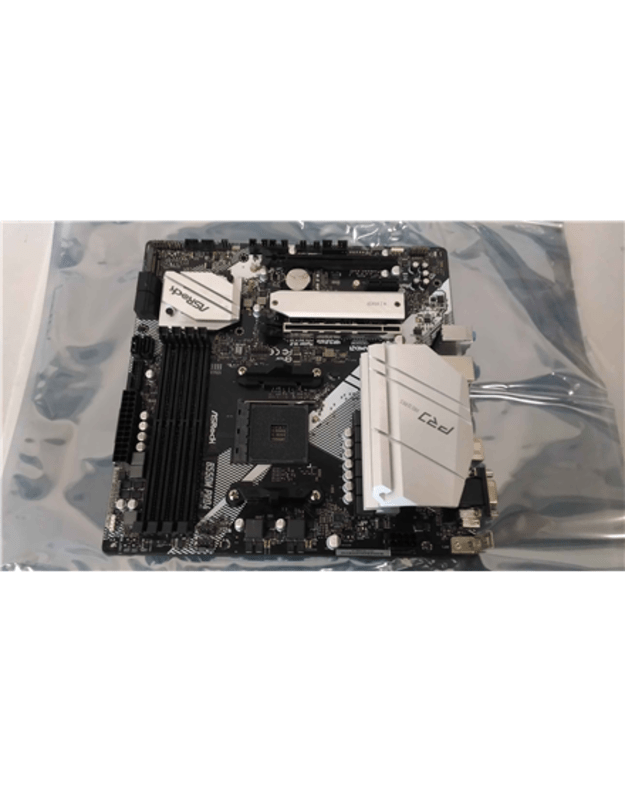 SALE OUT. ASRock AMD AM4 B550/4DDR4/6SATA3 | ASRock B550M Pro4 | Processor family AMD | Processor socket AM4 | DDR4 DIMM | Memory slots 4 | Supported hard disk drive interfaces SATA3, M.2 | Number of SATA connectors 6 | Chipset AMD B550 | Micro ATX | REFU