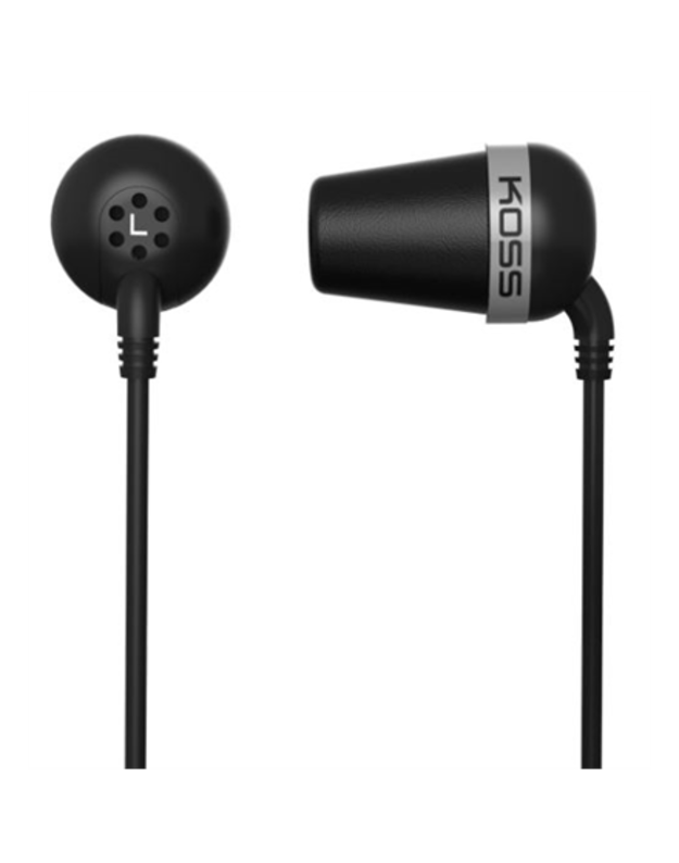 Koss | Headphones | THE PLUG CLASSIC | Wired | In-ear | Noise canceling | Black