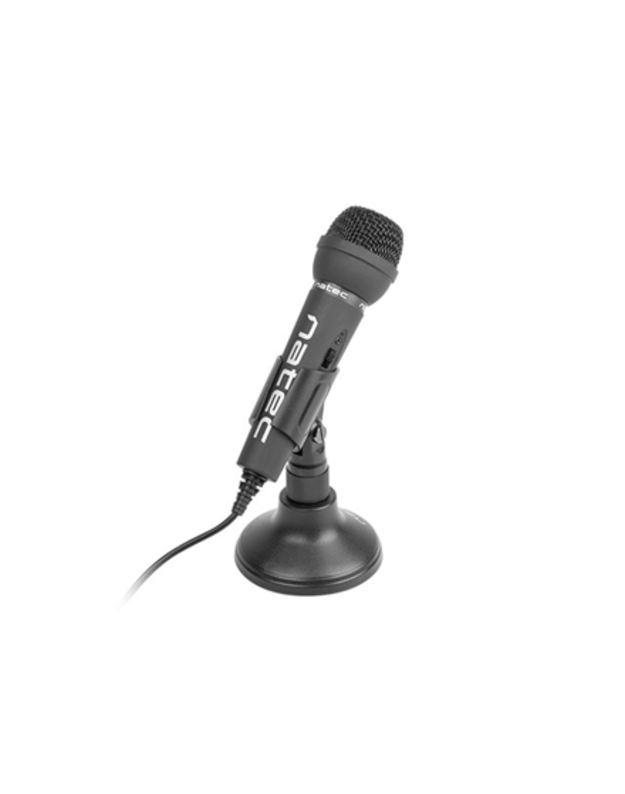 Natec | Microphone | NMI-0776 Adder | Black | Wired