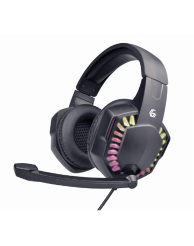 Gembird | Wired | On-Ear | Microphone | Gaming headset with LED light effect | GHS-06