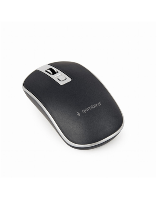 Gembird | Optical USB mouse | MUS-4B-06-BS | Optical mouse | Black/Silver