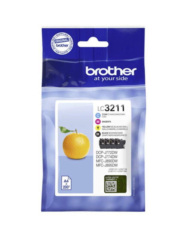 Brother Multipack | LC3211VALDR | Cartridge | Black, cyan, magenta, yellow